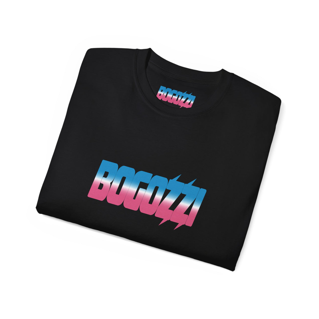 BOGOZZI - Cotton Candy - Icey Gradient Statement Tee — (Unisex)