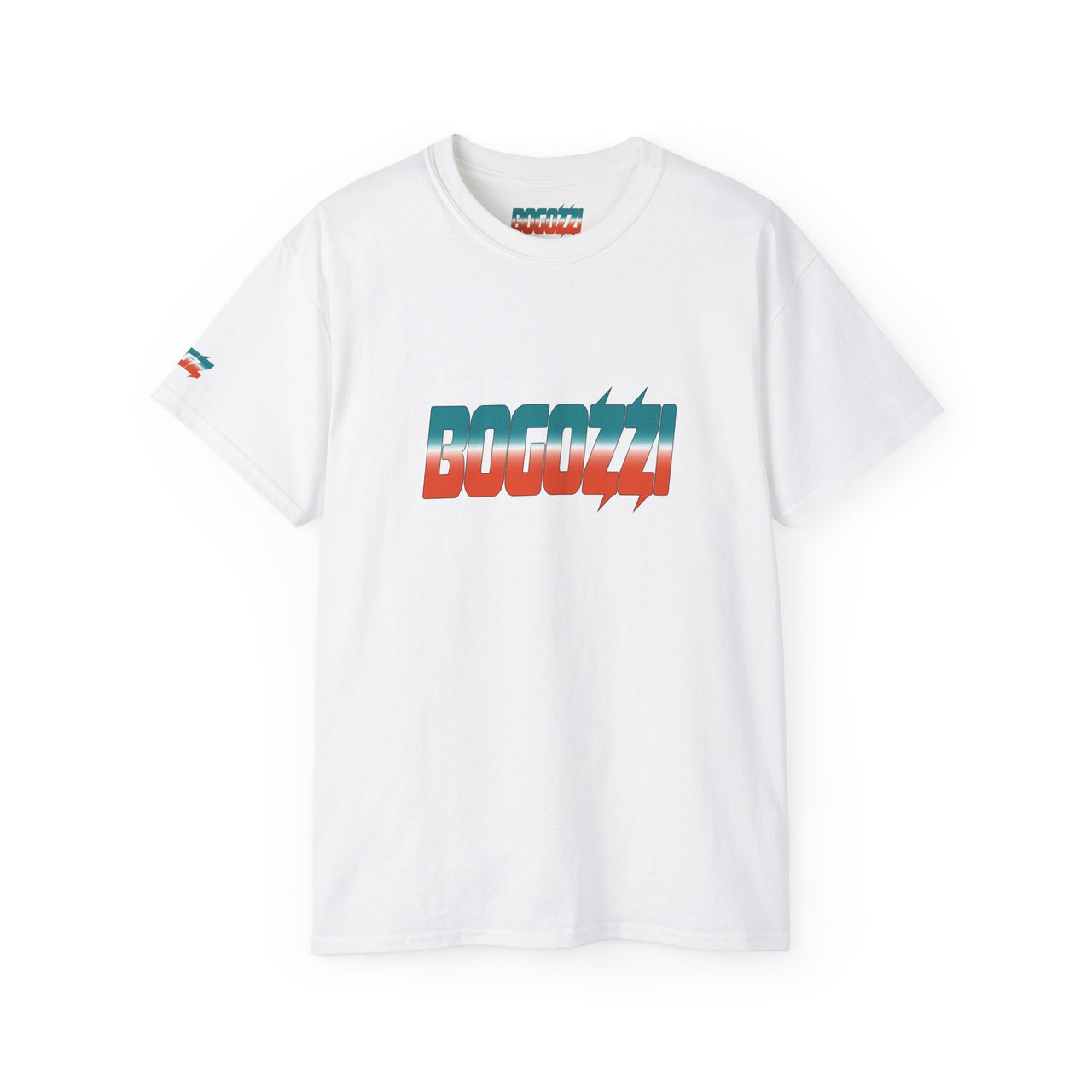 BOGOZZI - Miami Beach - Icey Gradient Statement Tee — (Unisex)