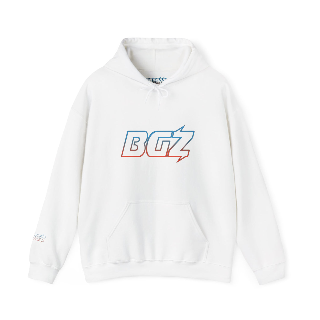 BOGOZZI Electric Dreamsicle Gradient Hoodie — BGZ Logo Midweight