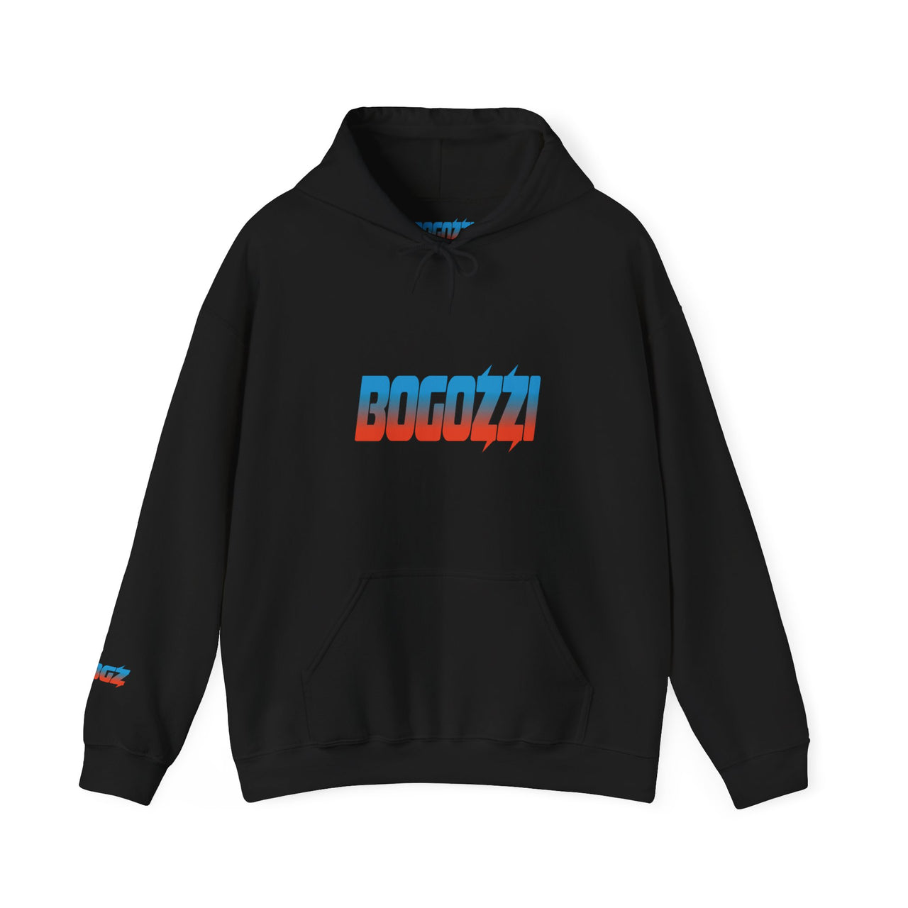 BOGOZZI Vibrant Dreamsicle Gradient Hoodie — Midweight