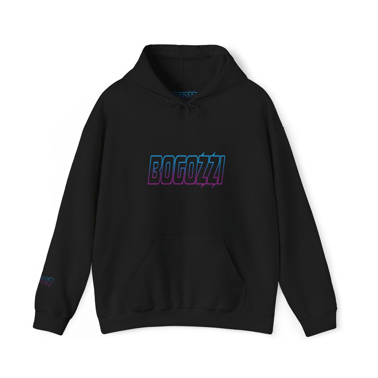 BOGOZZI Electric Magenta Dream Gradient — Midweight Hoodie