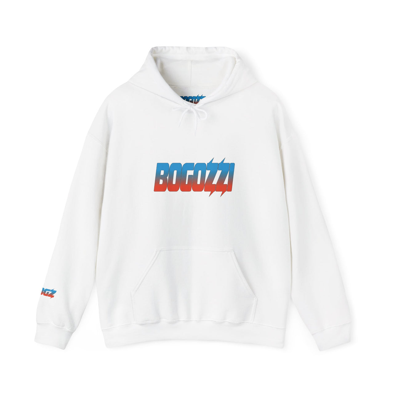 BOGOZZI Vibrant Dreamsicle Gradient Hoodie — Midweight