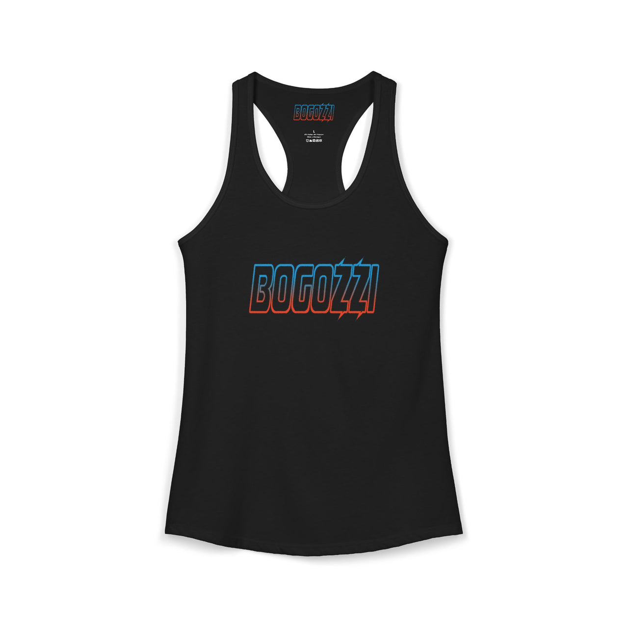 Racerback Tank — BOGOZZI Electric Dreamsicle Gradient Graphic