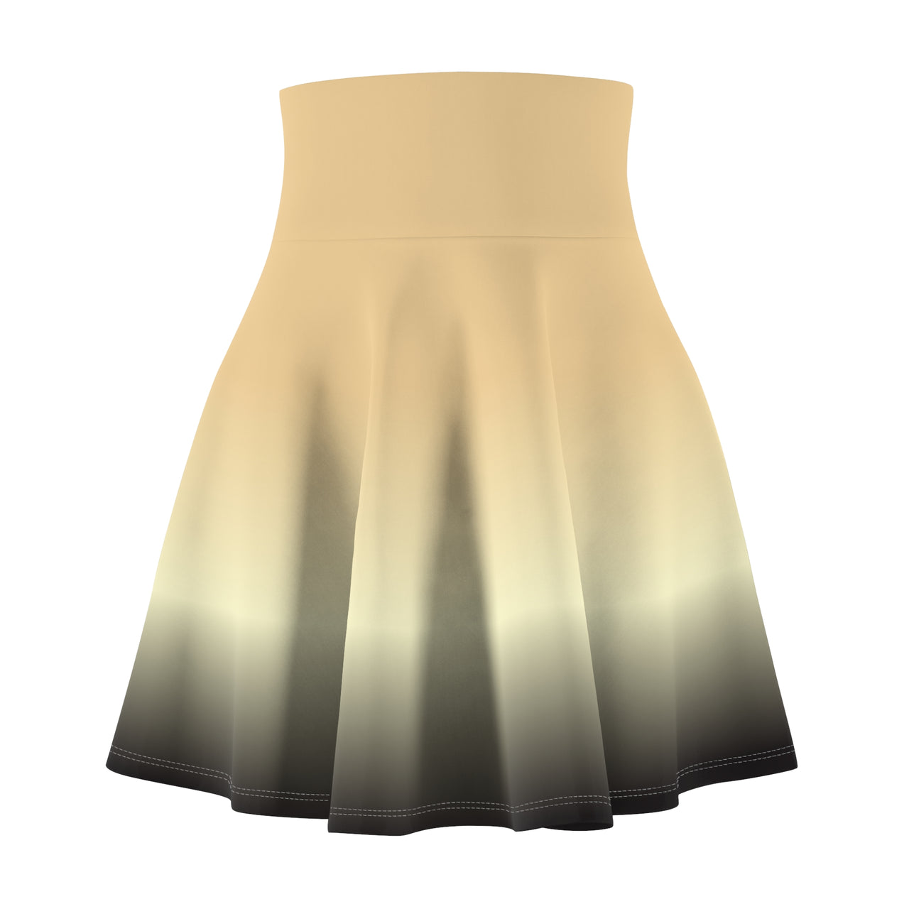Flowy Glimmer Gold Sunrise Skirt — BOGOZZI