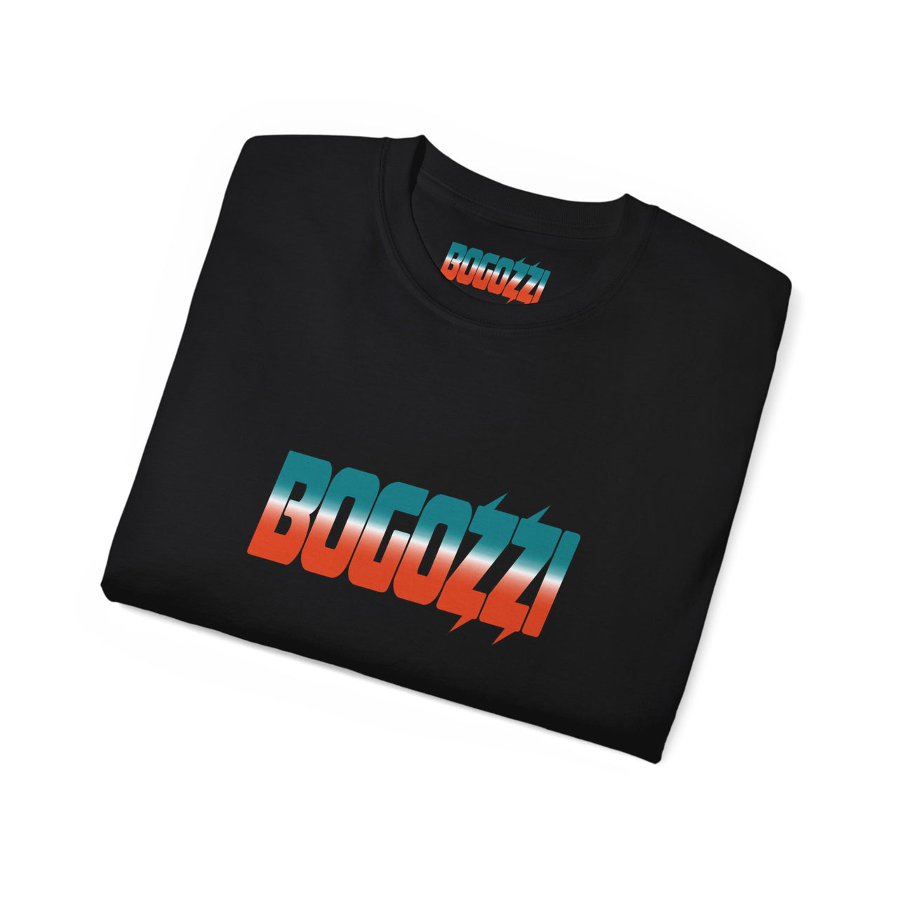 BOGOZZI - Miami Beach - Icey Gradient Statement Tee — (Unisex)