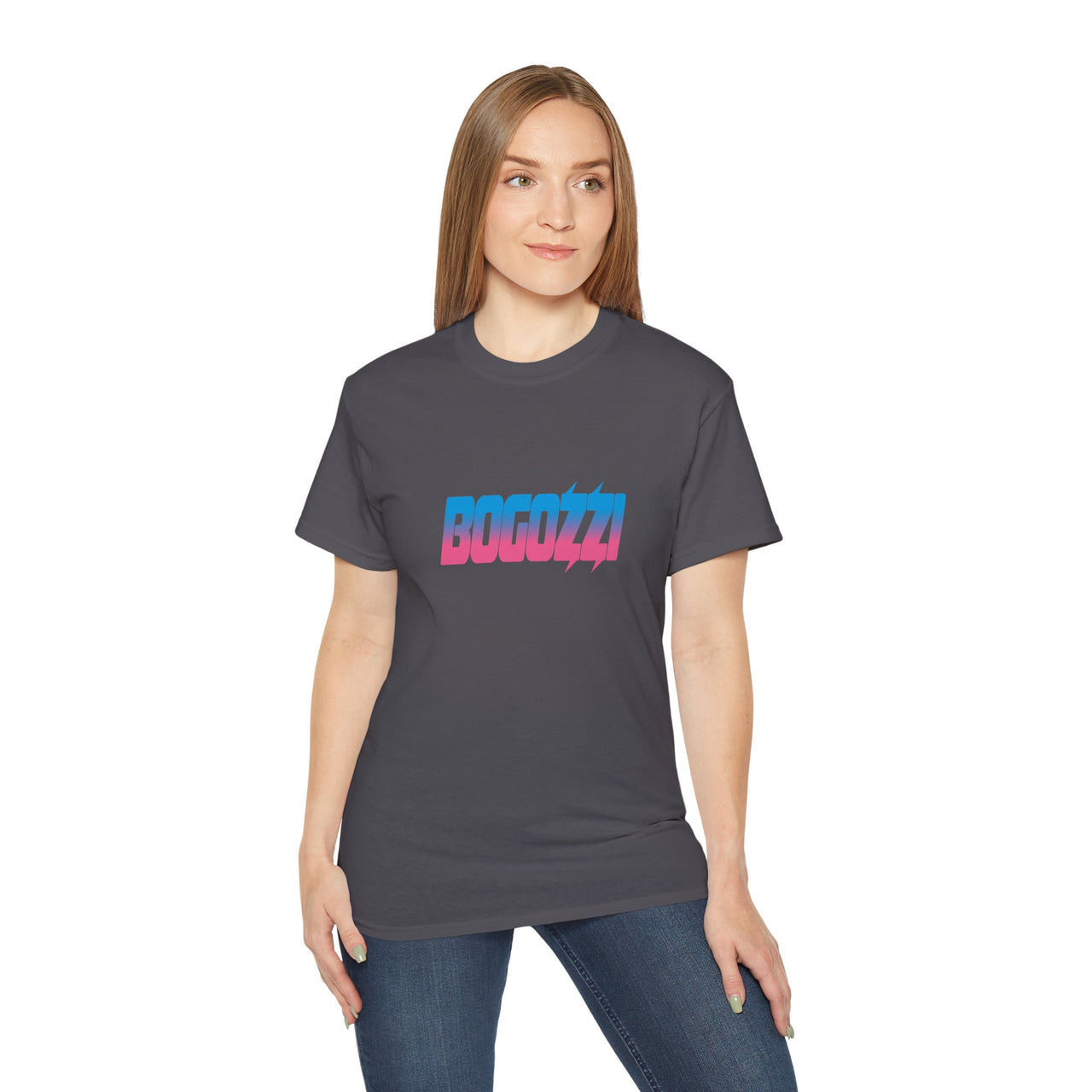 BOGOZZI - Cotton Candy - Gradient Statement Tee — (Unisex) Streetwear