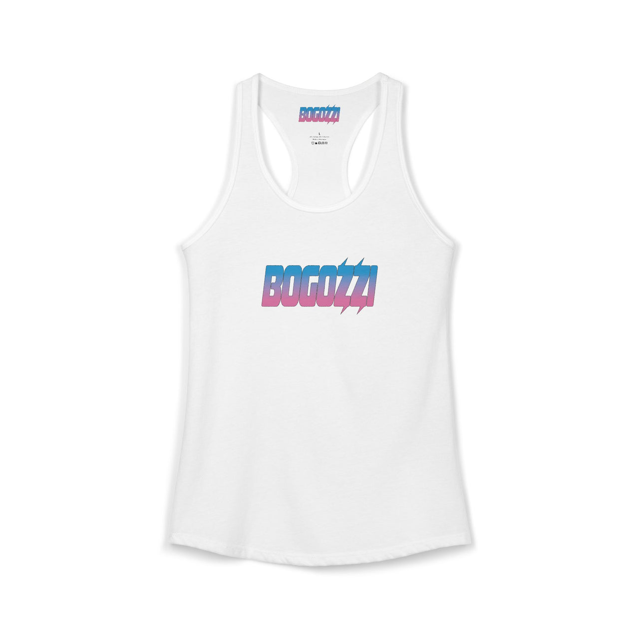 Cotton Candy BOGOZZI Women's Racerback Tank