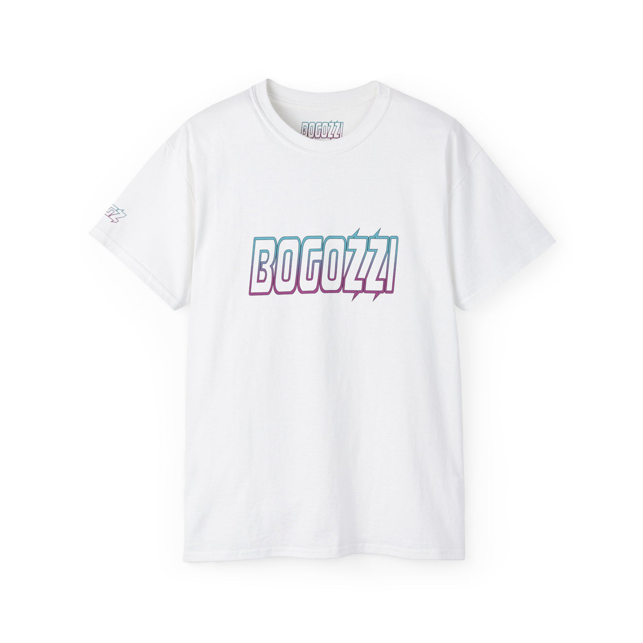 BOGOZZI - South Beach - Electric Statement Tee — (Unisex)