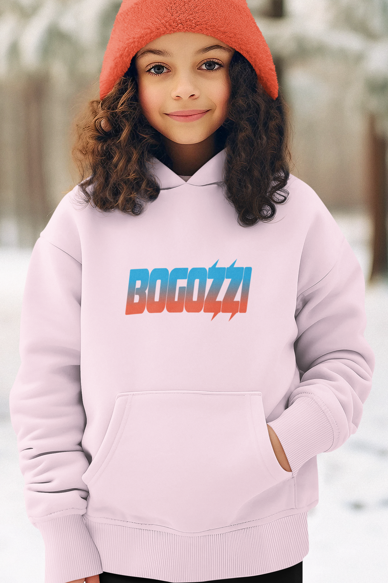 BOGOZZI - Youth Pullover Hoodie — Dreamsicle Logo