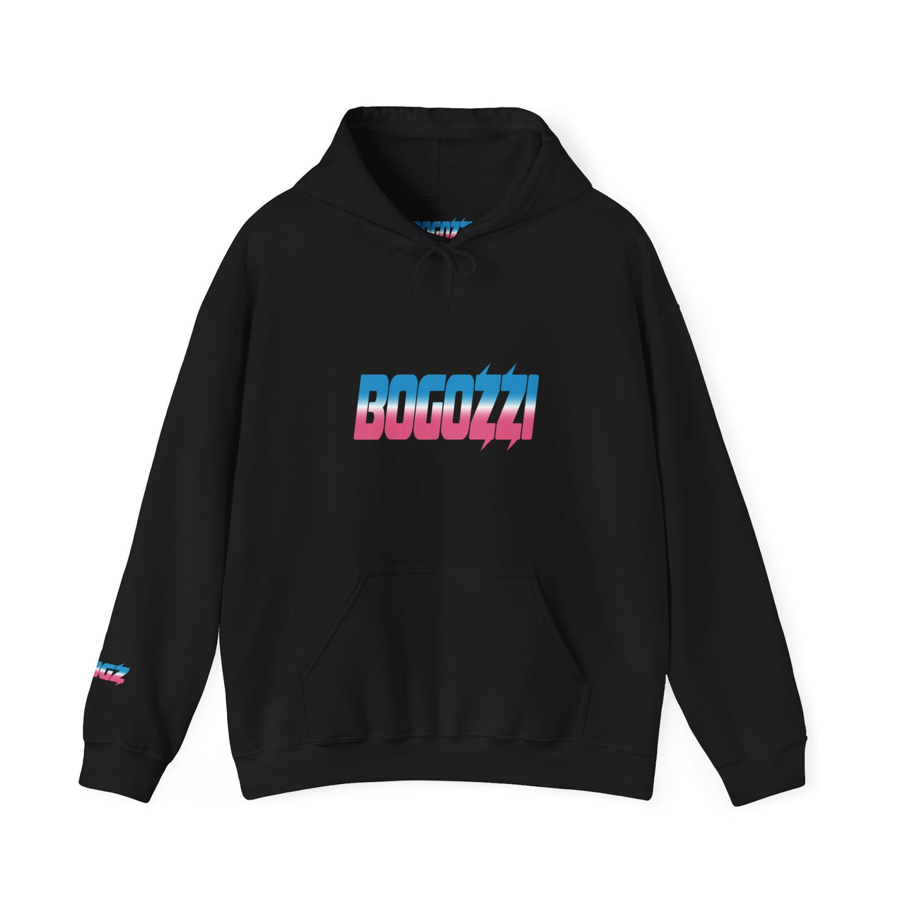 BOGOZZI Icey Cotton Candy Gradient Hoodie — Midweight
