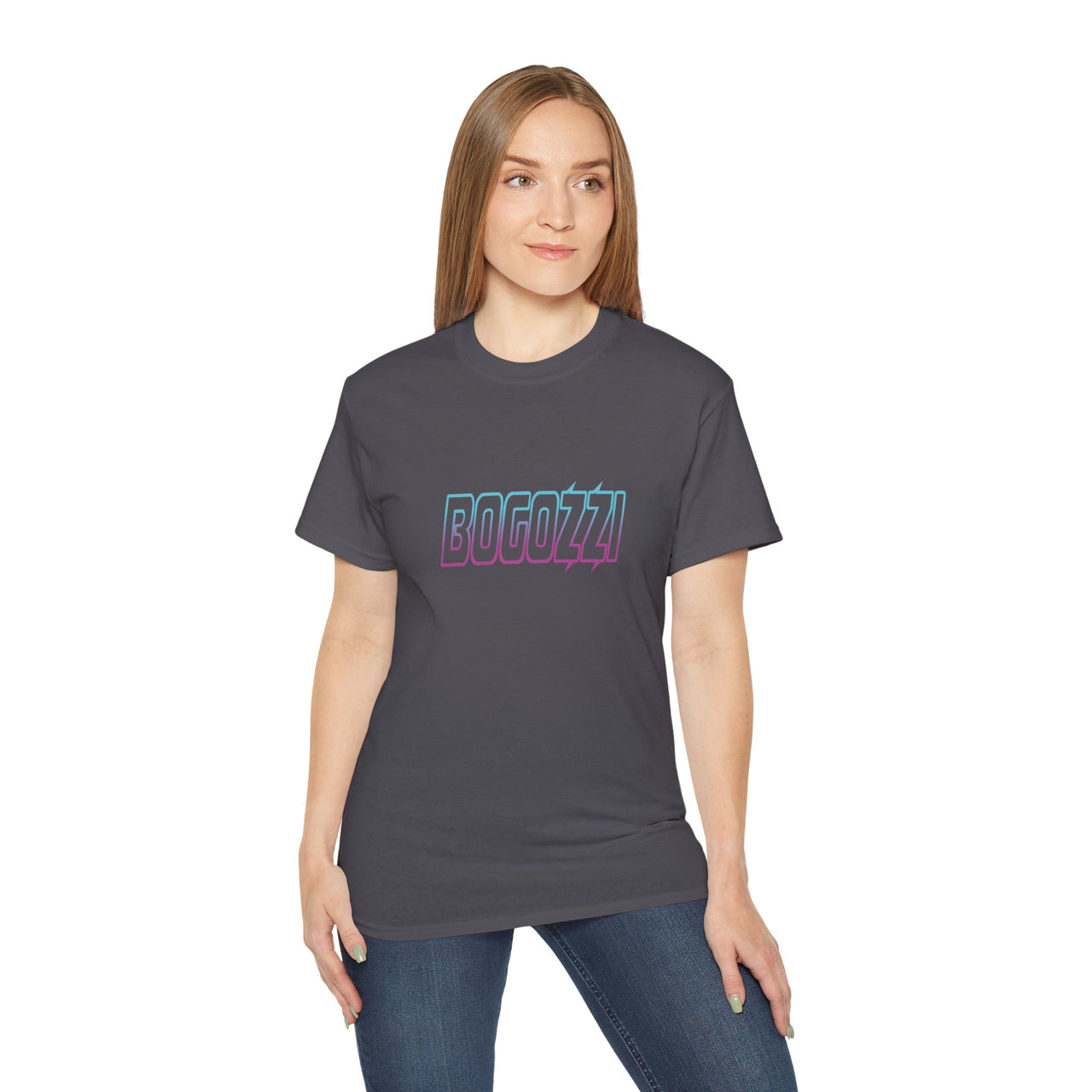 BOGOZZI - South Beach - Electric Statement Tee — (Unisex)