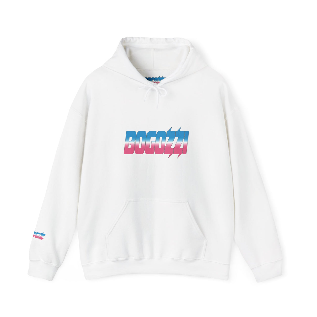 BOGOZZI Icey Cotton Candy Gradient Hoodie — Midweight