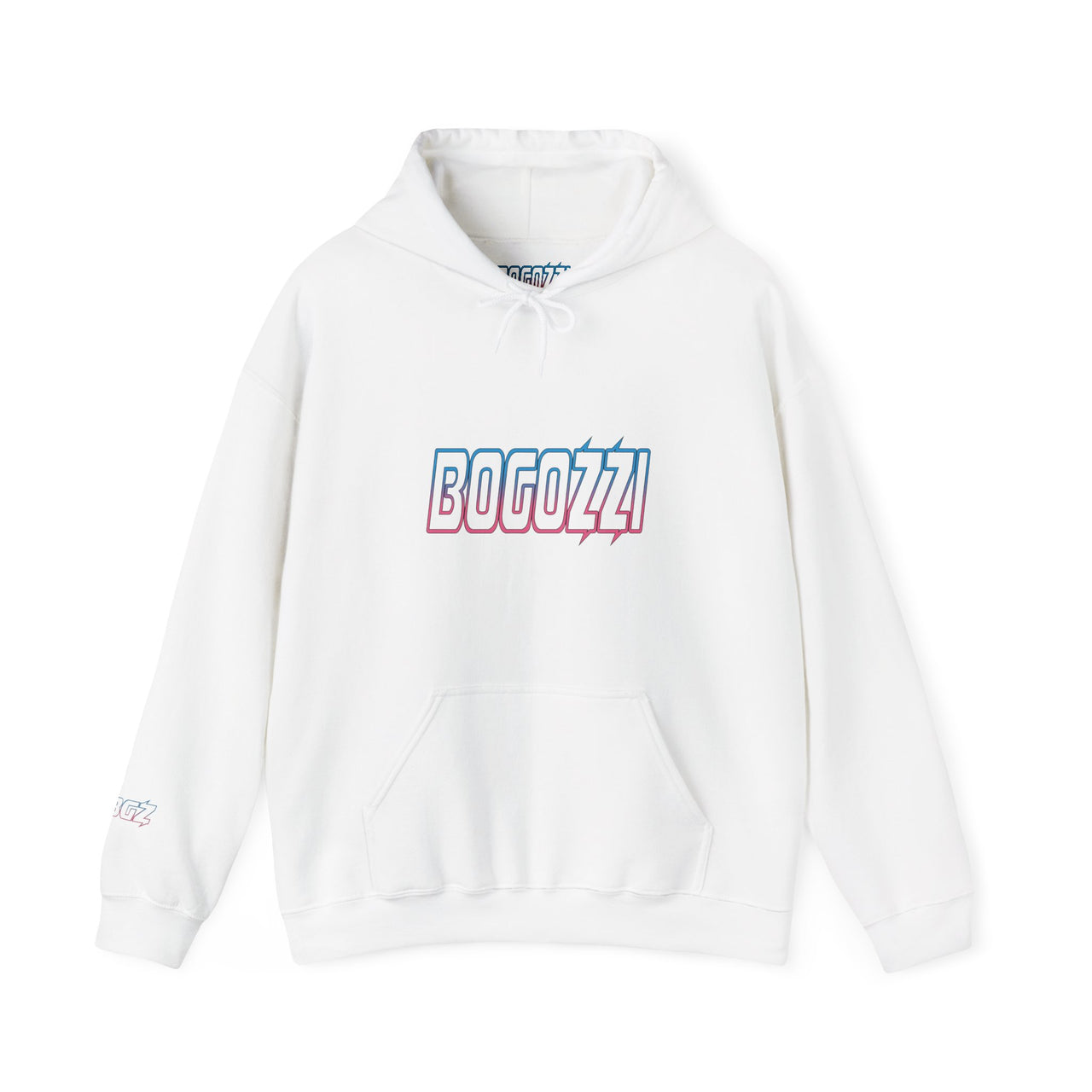 BOGOZZI Electric Cotton Candy Gradient — Midweight Hoodie