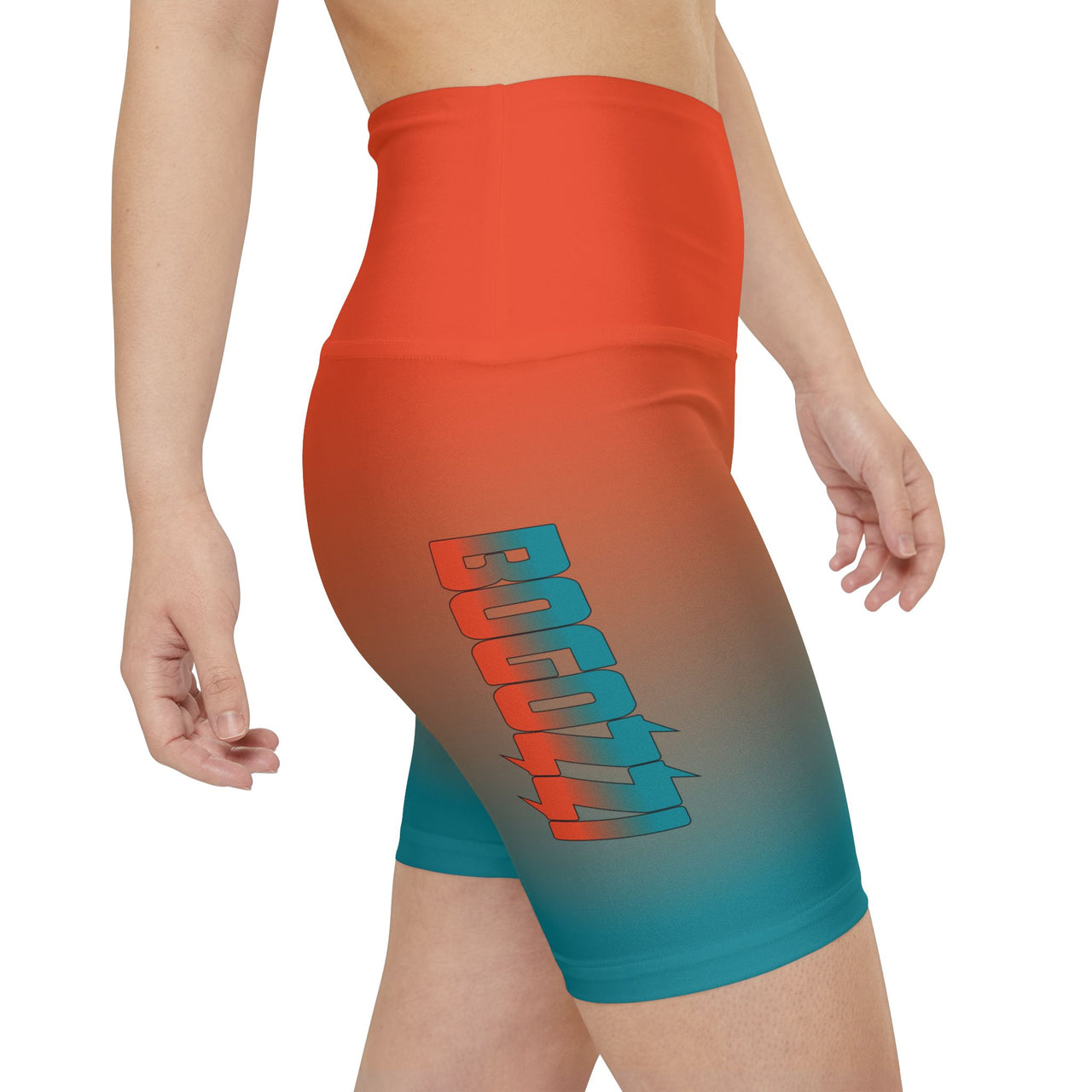 Miami Beach Gradient Dazzle Workout Shorts — BOGOZZI Women’s Activewear