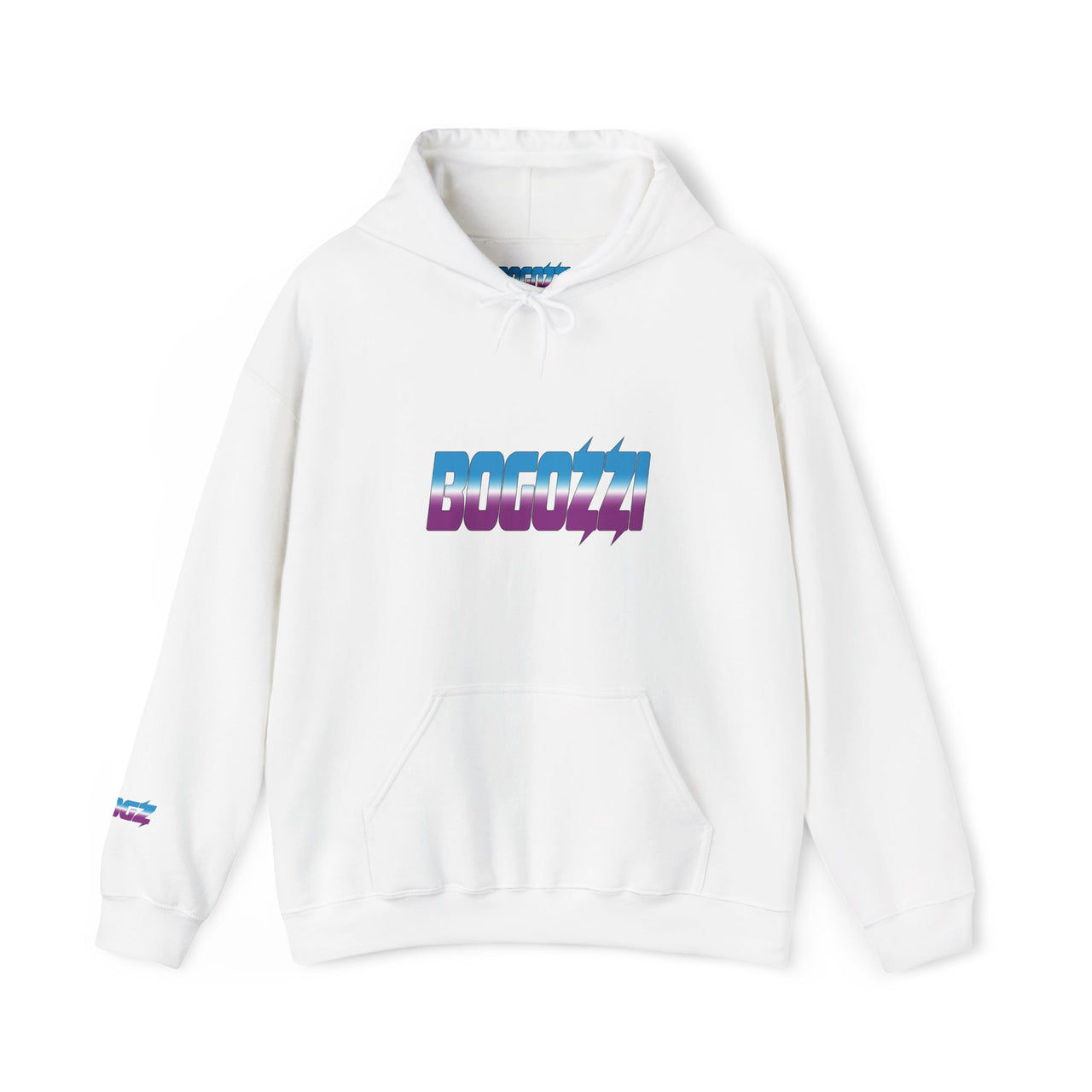 BOGOZZI Icey Magenta Dream Gradient Hoodie — Midweight