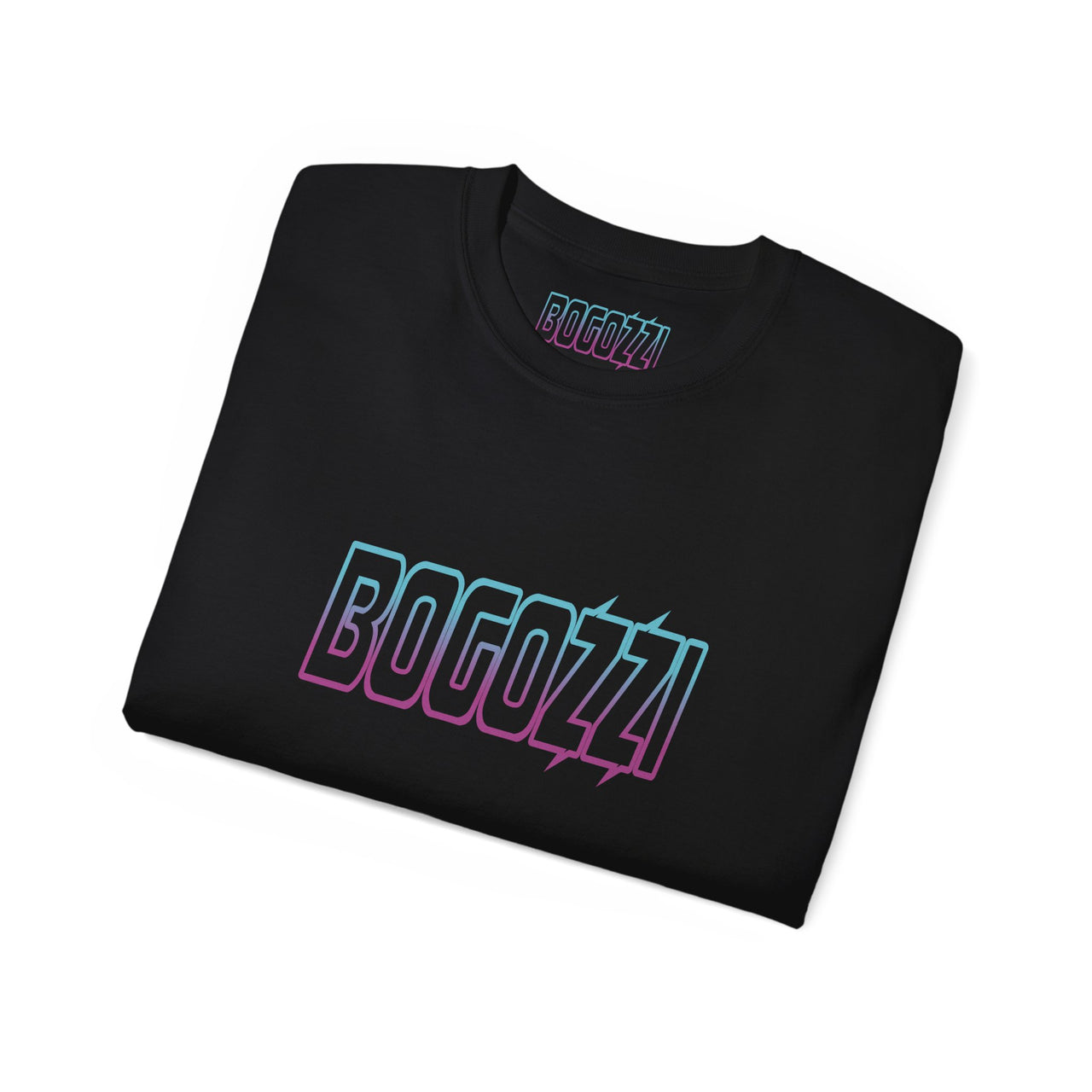 BOGOZZI - South Beach - Electric Statement Tee — (Unisex)