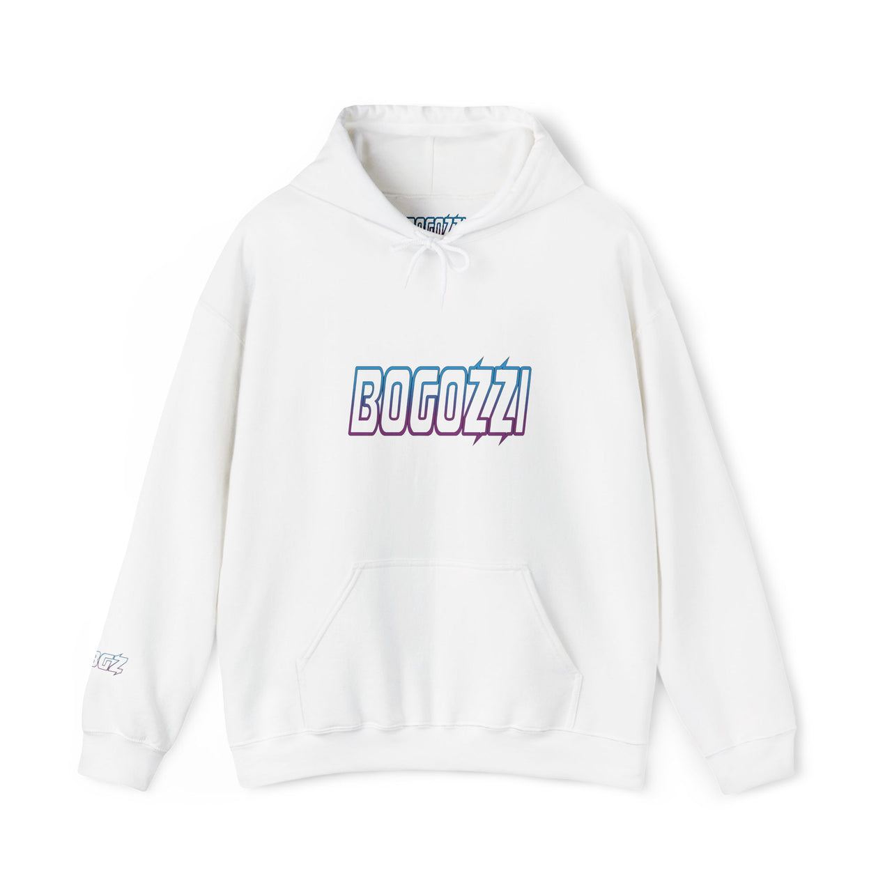 BOGOZZI Electric Magenta Dream Gradient — Midweight Hoodie