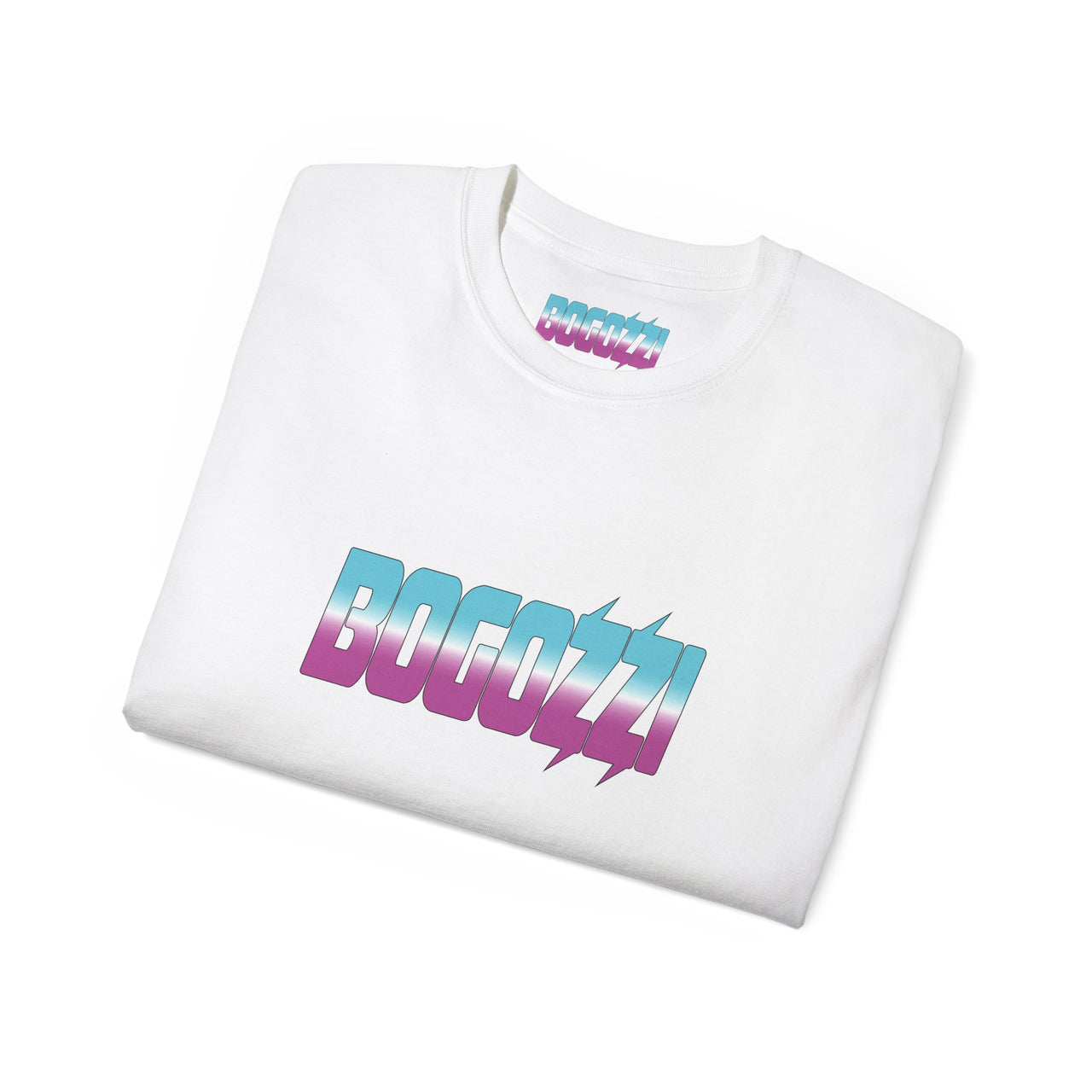 BOGOZZI - South Beach - Icey Gradient Statement Tee — (Unisex)